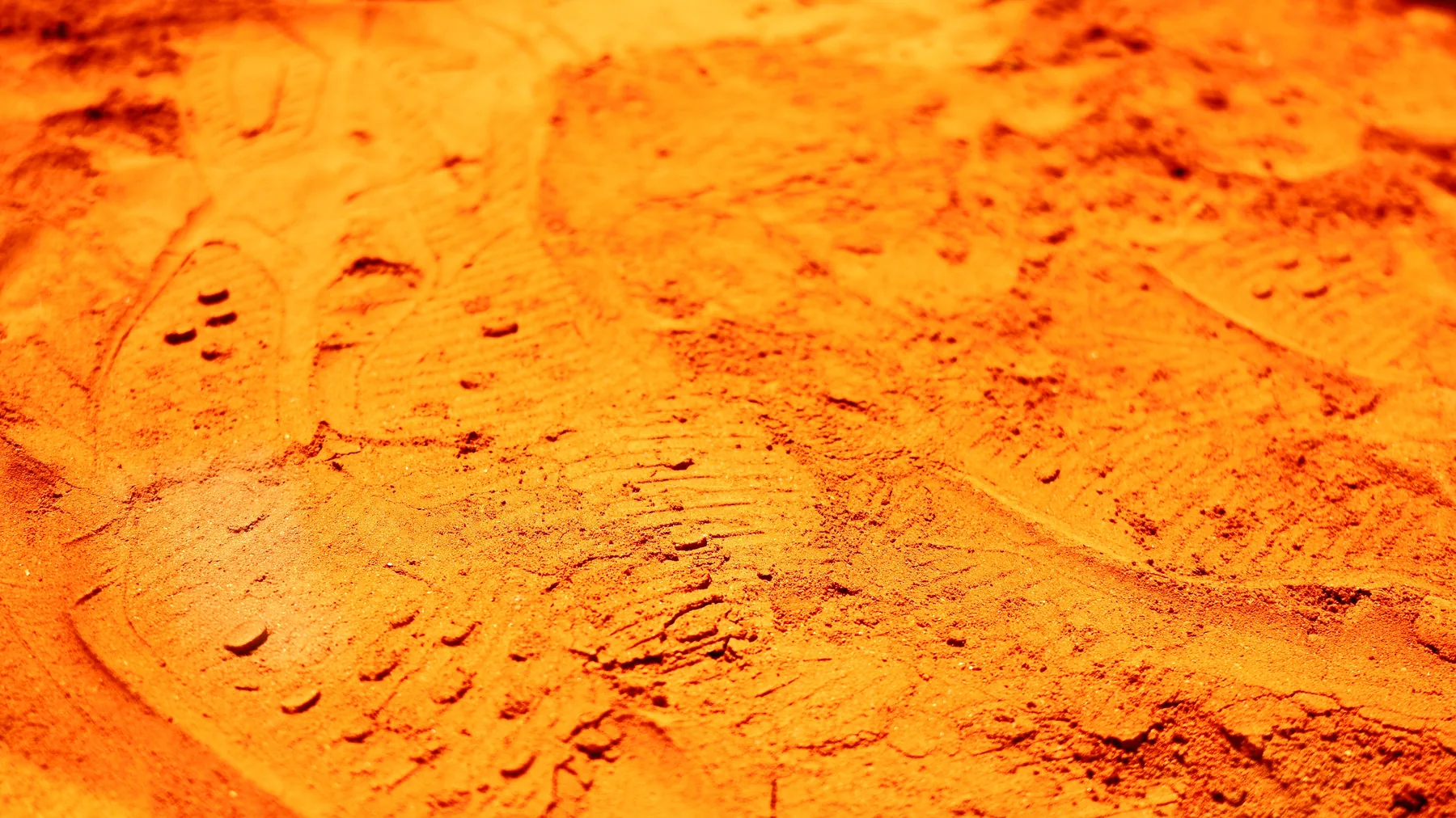 Feet (and feats) on clay