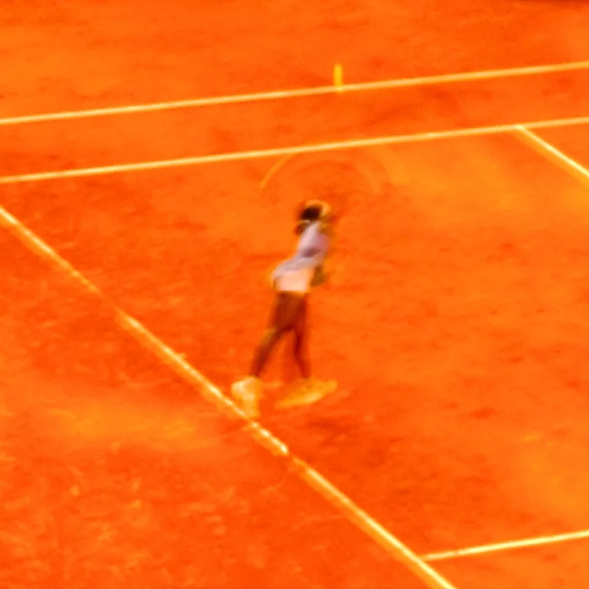 Feet (and feats) on clay — photograph by Telford Vice