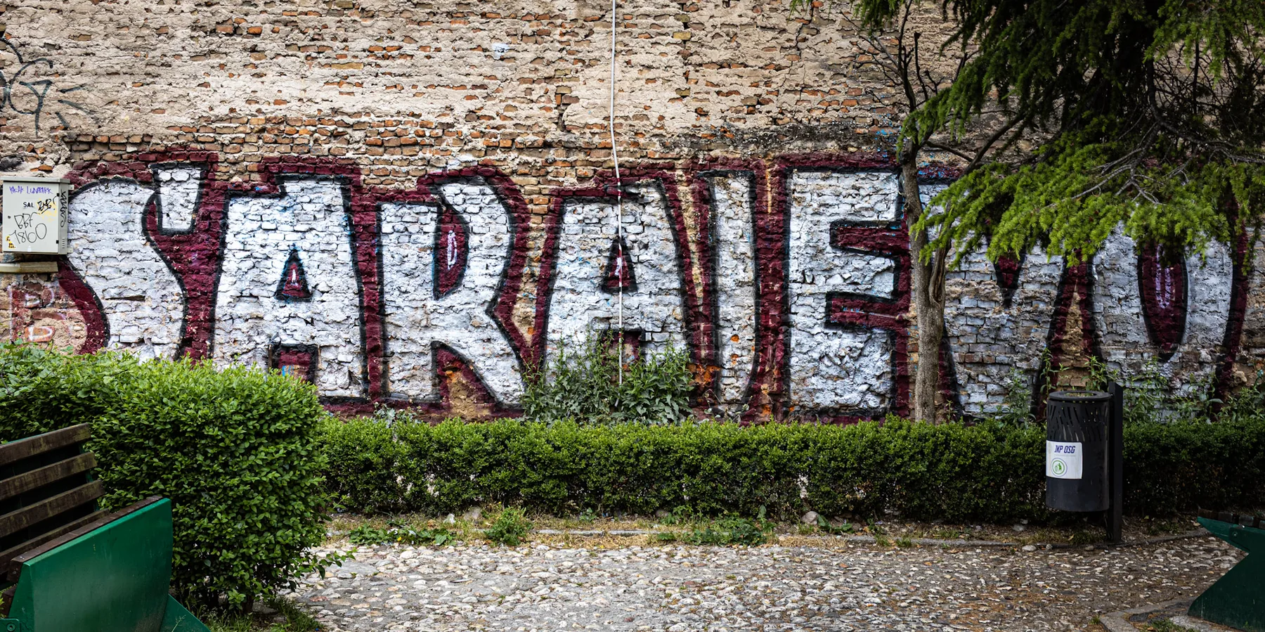 Sarajevo & Mostar: Echoes of hate, badges of courage, where the past is present — photograph by Telford Vice