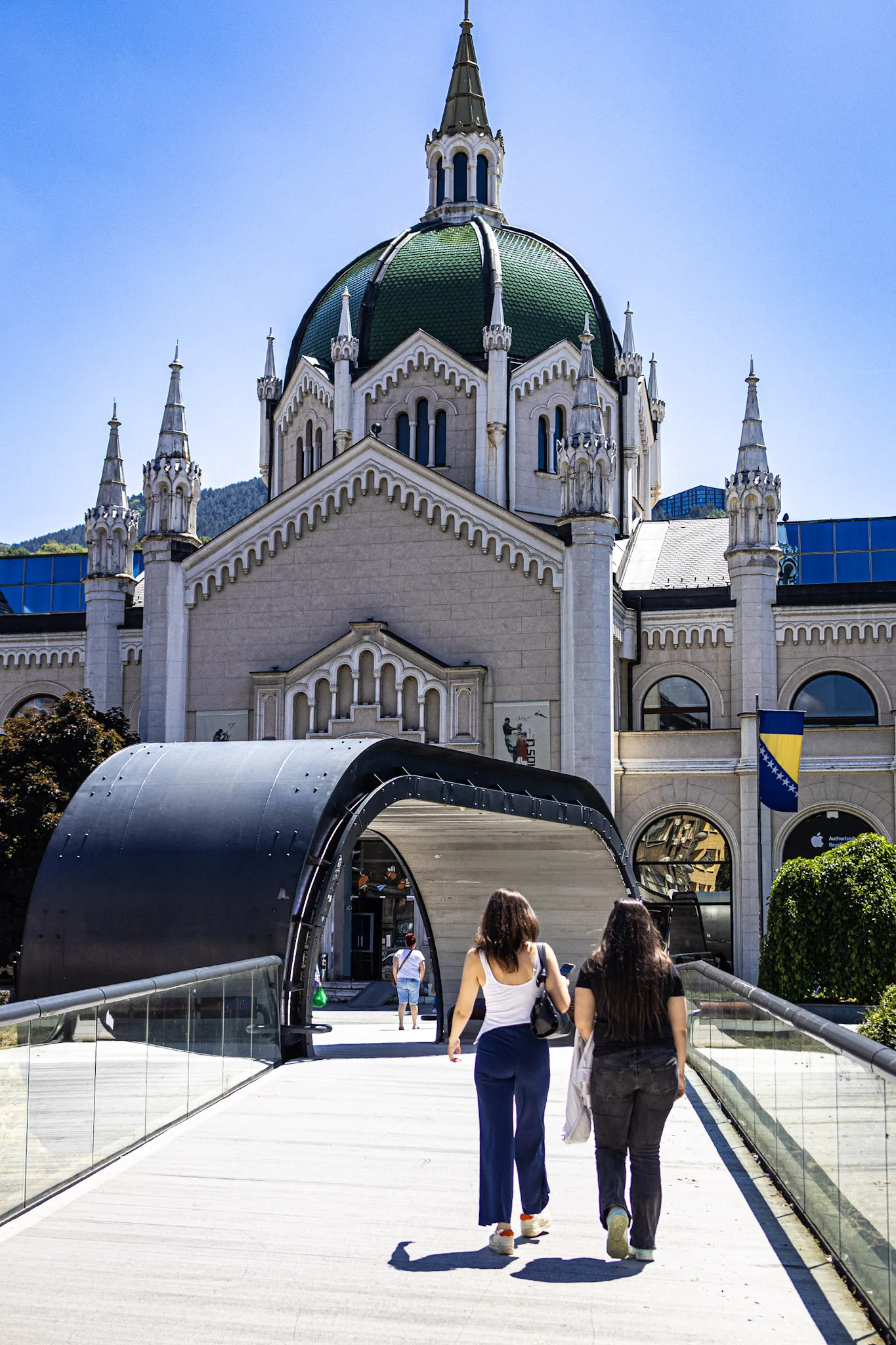 Sarajevo & Mostar: Echoes of hate, badges of courage, where the past is present — photograph by Telford Vice