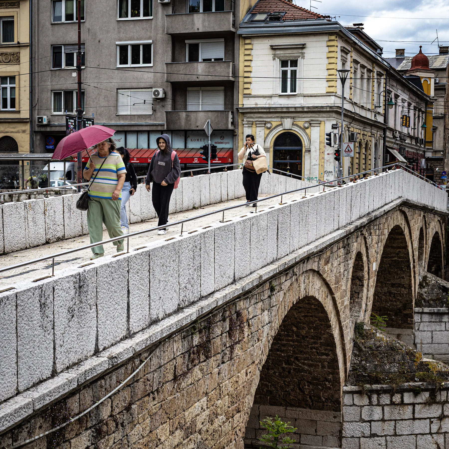 Sarajevo & Mostar: Echoes of hate, badges of courage, where the past is present — photograph by Telford Vice