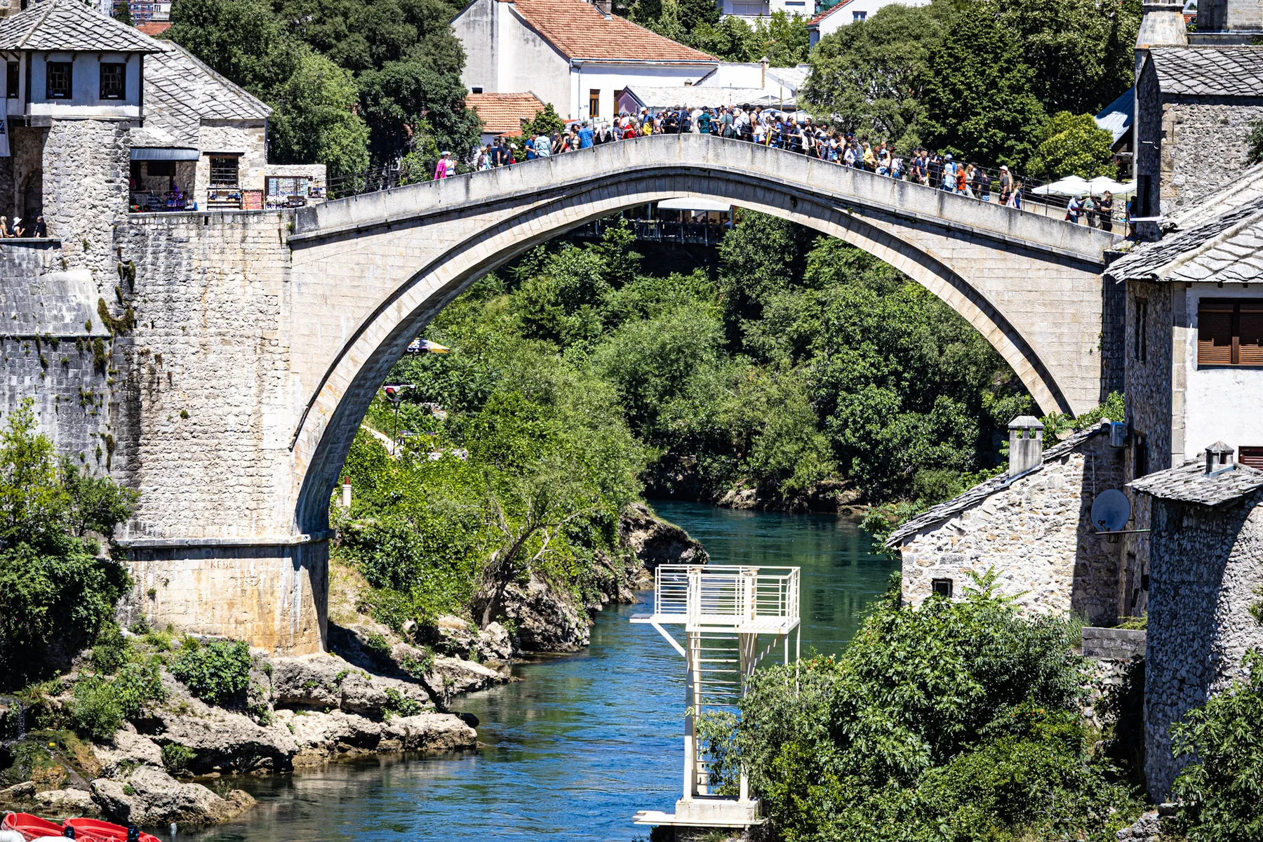 Sarajevo & Mostar: Echoes of hate, badges of courage, where the past is present — photograph by Telford Vice