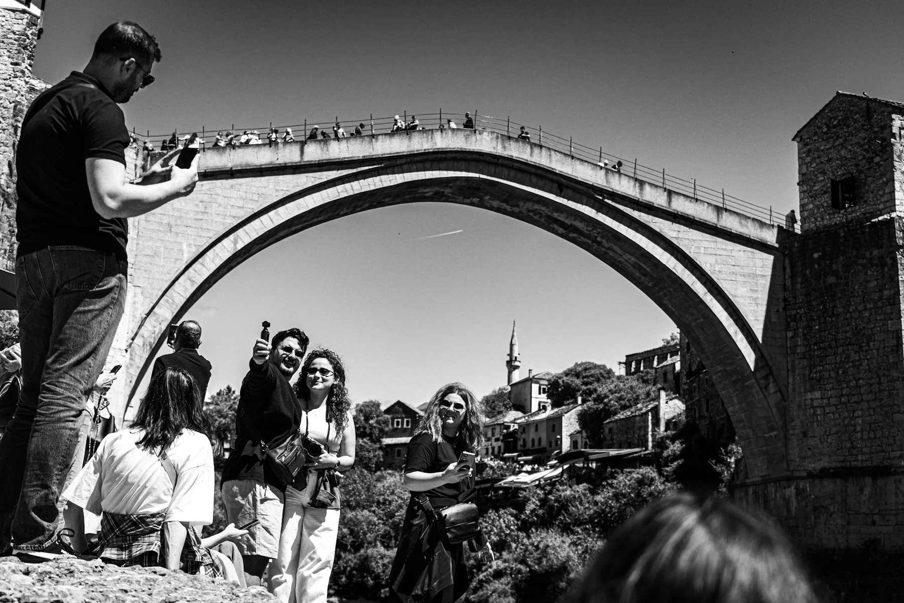 Sarajevo & Mostar: Echoes of hate, badges of courage, where the past is present — photograph by Telford Vice
