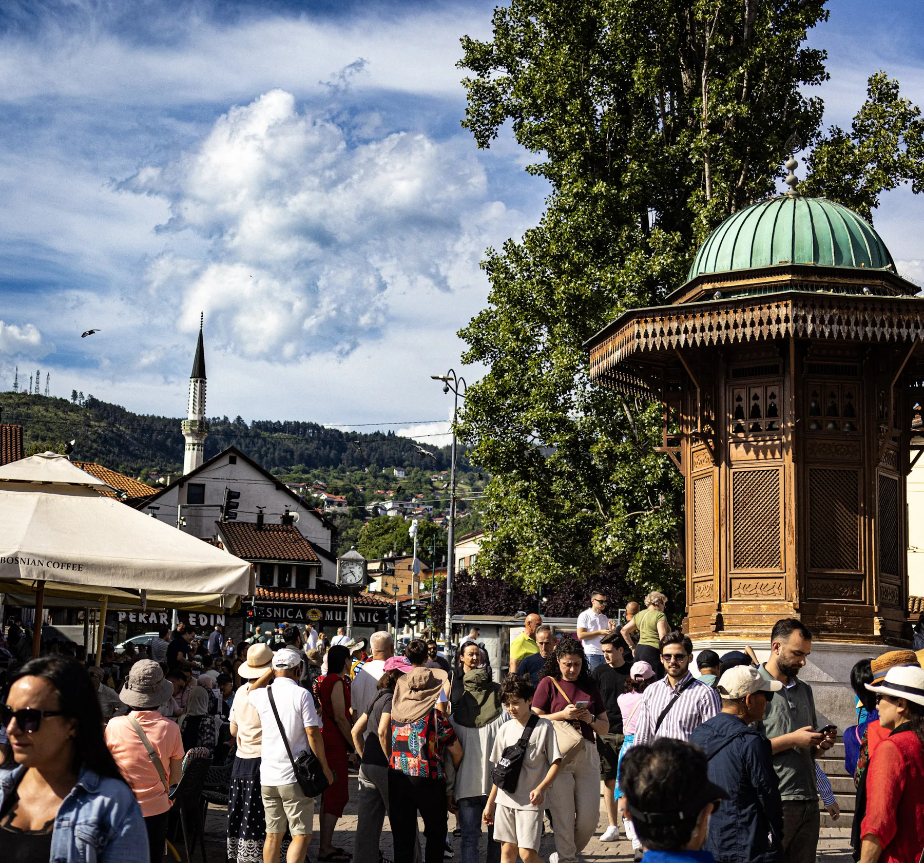 Sarajevo & Mostar: Echoes of hate, badges of courage, where the past is present — photograph by Telford Vice